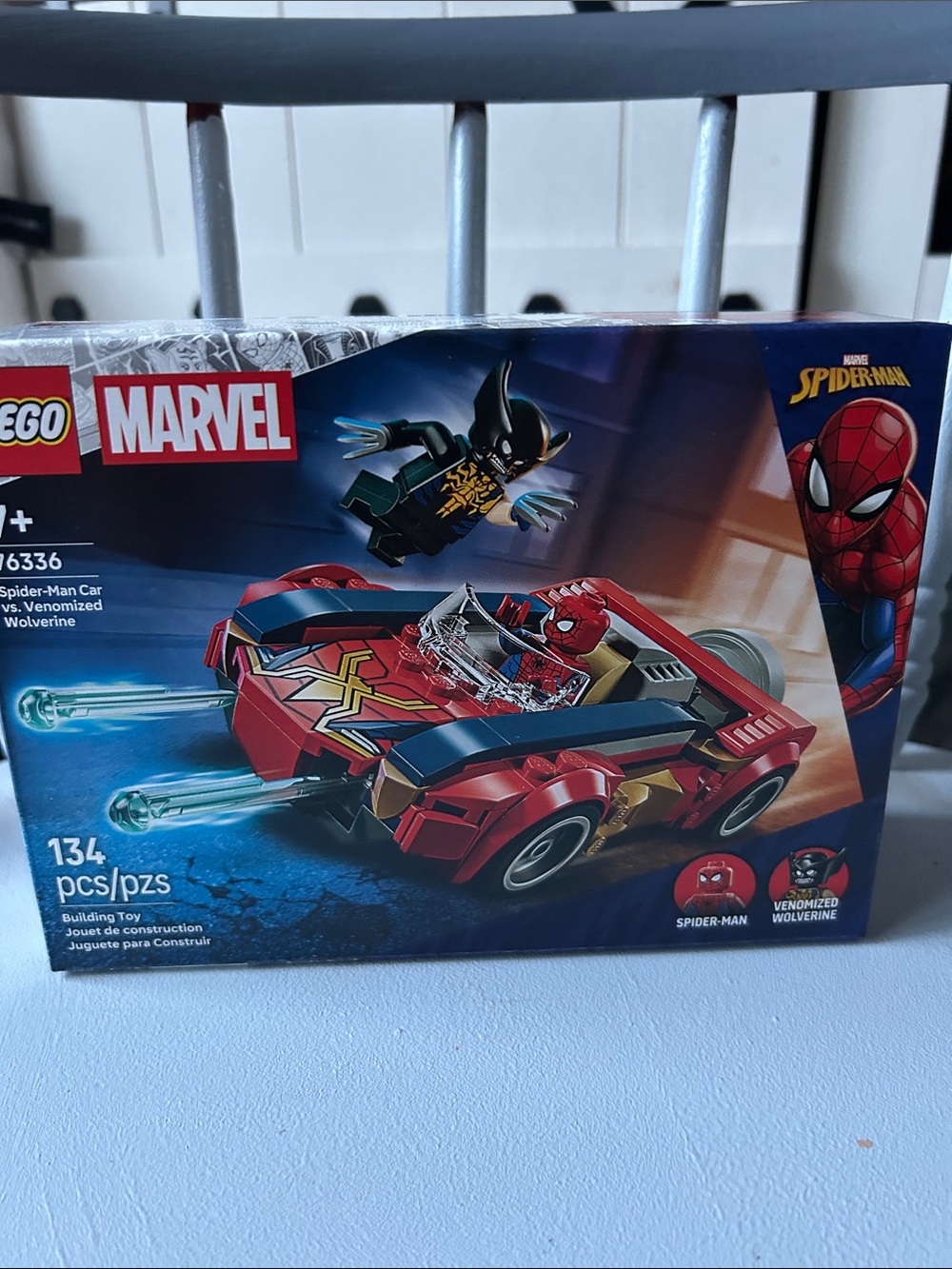 New Lego Spider-Man vs. Venomozed Wolverine